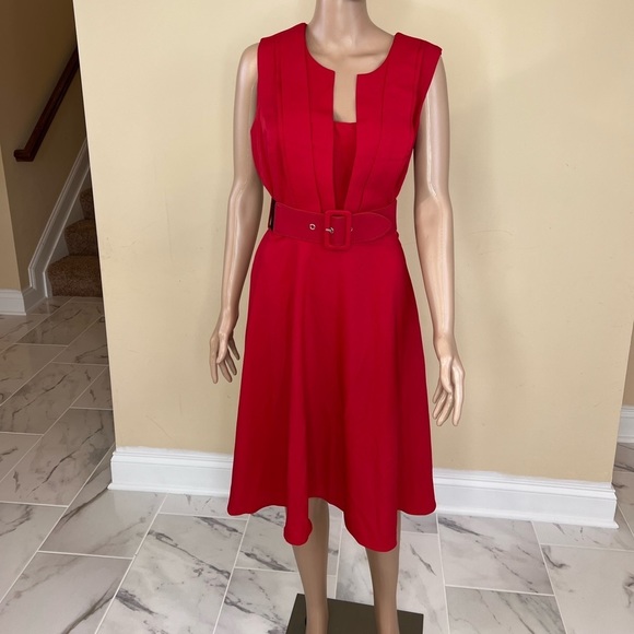 𝅺City chic belted dress - Picture 2 of 13